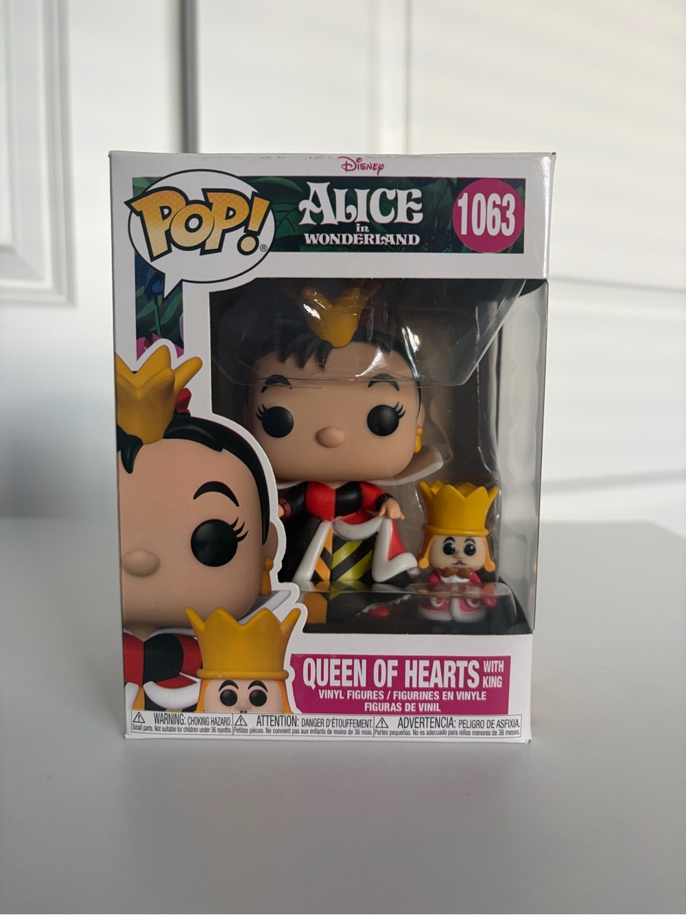 Disney Alice in Wonderland Queen of Hearts Funko Pop Vinyl Figure #1063